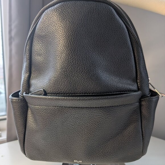 Every Convertible Backpack - Black Vegan Leather - Excellent Condition-Used Once - Picture 2 of 7